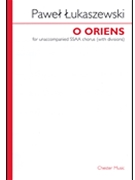 O Oriens by Pawel Lukaszweski for SSAA