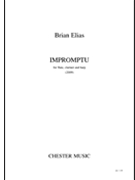 Impromptu For Flute Clarinet And Harp Score And Parts by Elias Brian for