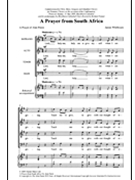 Prayer from South Africa by Whitbourn James for SATB