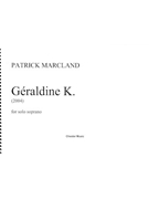 Geraldine K. by Marcland Patrick for