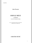 Popule Meus: A Meditation by Tavener John for
