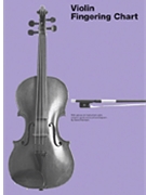 Violin Fingering Chart by Harrison David for Violin