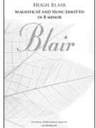 Magnificat & Nunc Dimittis by Blair Hugh for SATB