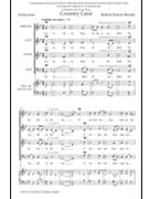 Coventry Carol SATB by for