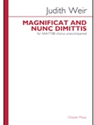 Magnificat & Nunc Dimittis by Weir Judith for SAATBB