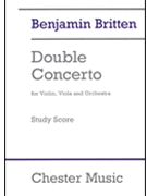 Double Concerto by Britten Benjamin for Stdy Score