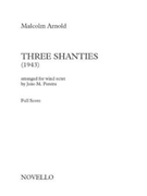 Three Shanties - Score Only by Arnold Malcolm - Pereira Joao - for Woodwind Octet