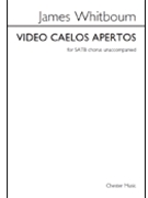 Video Caelos Apertos by Whitbourn James for SATB
