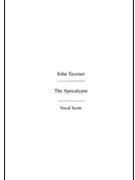The Apocalypse by Tavener John for SATB with