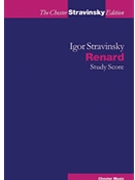 Renard Orchestra Study Score by Stravinsky Igor for Study Score