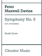 Symphony No. 9 for Orchestra by Davies Peter Maxwell for Study Score