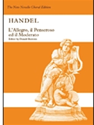 L'Allegro il Penseroso ed il Moderato by Handel George Frideric for SATB
