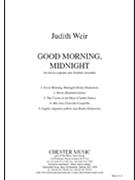 Good Morning Midnight Vocal Score Mezzo-soprano With Piano Accompaniment by Judith Weir for Vocal Scor