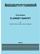 Clarinet Quintet by Ruders Poul for Score