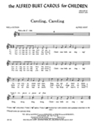 Alfred Burt Carols For Children by Burt Alfred - Ades Hawley - for Unison