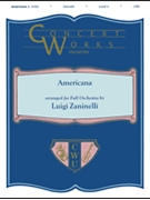 Americana Folk Song Suite by - Zaninelli Luigi - for Instrumental Parts
