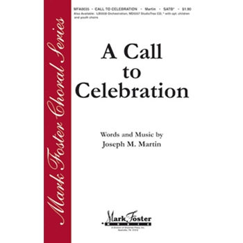 Call To Celebration by Martin Joseph M for Accompaniment CD