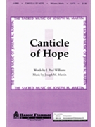 Canticle Of Hope by Martin Joseph M for SATB