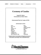 Ceremony Of Candles by Martin Joseph M for Instrumental Parts