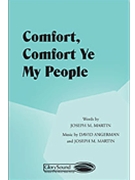 Comfort Comfort Ye My People by Angerman and Barrett for SATB