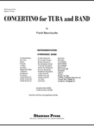 Concertino for Tuba and Band by Bencriscutto Frank for Score and Parts