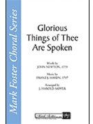 Glorious Things Of Thee Are Spoken by Haydn Joseph - Moyer Harold J - for TTBB