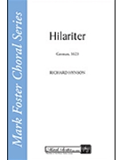Hilariter by Hynson Richard for SATB