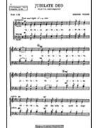 Jubilate Deo by Young Gordon for SATB