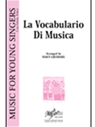 La Vocabulario De Musica by - Grundahl Nancy - for SSA