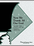 Now Thank We All Our God by - Hall Jeffrey - for Handbells 5 Octave