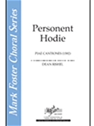 Personent Hodie by - Rishel Dean - for SATB