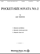 Pocket Size Sonata #2 by Templeton Alec for Bb Clarinet and Piano