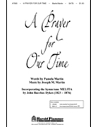 Prayer For Our Time by Martin Joseph M - Adams Brant - for SATB