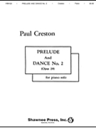 Prelude & Dance Opus 29 #2 by Creston for Piano