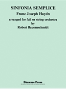 Sinfonia Semplice by Haydn Joseph - Bauernschmidt Robert - for PartS AND