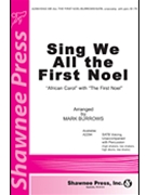 Sing We All The First Noel by Traditional - Burrows Mark - for SATB