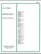 Sonata #1 by Wilder Alec for French Horn Sol