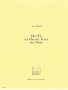 Suite for Clarinet Horn and Piano by Wilder Alec for Score and Parts
