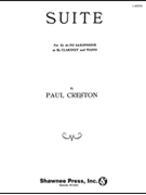 Suite for E Flat Alto Saxophone Alto Saxophone by Creston Paul for Alto Sax