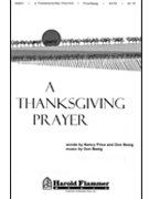 Thanksgiving Prayer by Besig Don for SATB