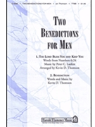 2 Benedictions For Men by Lutkin Peter - Thomson Kevin - for TTBB