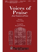 Voices Of Praise From Testament Of Prai by Martin Joseph M - Martin Joseph M - for SATB