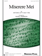Miserere Mei by Lotti Antonio - Robinson Russell L - for 3-Part Mixed