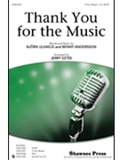 Thank You For The Music by Bjorn Ulvaeus - Estes Jerry - ABBA for 3-Part Mixed
