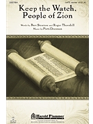 Keep The Watch People Of Zion by Patti Drennan - Drennan Patti - for SATB (W/clarinet)