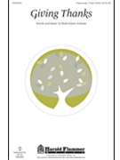 Giving Thanks by Schram Ruth Elaine for Unison/2-Part