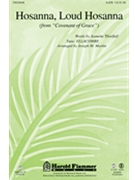 Hosanna Loud Hosanna by - Martin Joseph M - for SATB