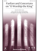Fanfare And Concertato On O Worship The King by Haydn Michael - Paige Jon - for Accompaniment CD