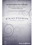 Invitation for Advent by Schram Ruth Elaine - Nolan Douglas - for Unison/2-Part