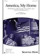 America My Home by - Langford Paul - for SATB